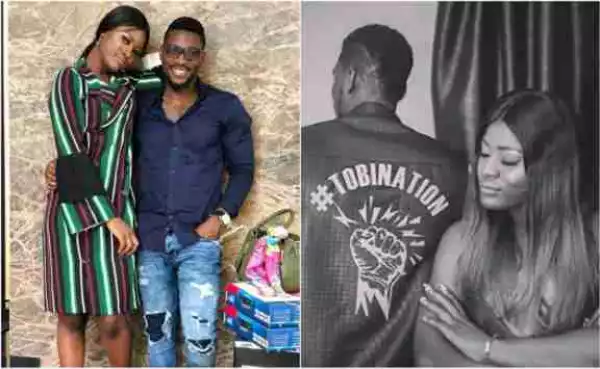 “We See Nobody” – Alex To Those Hating On Her Relationship With Tobi (Photo)